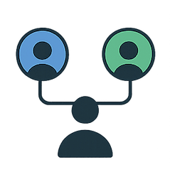 Networking illustration